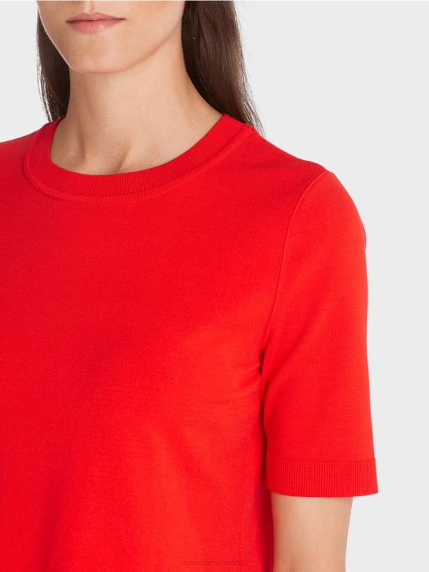 pulover cu mâneci scurte „rethink together”. Marc Cain campari îmbrăcăminte 4826HH1071