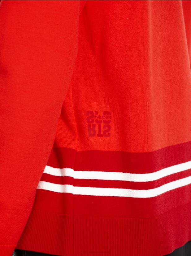 pulover din lână „regândiți împreună”. Marc Cain campari îmbrăcăminte 4826HH1048