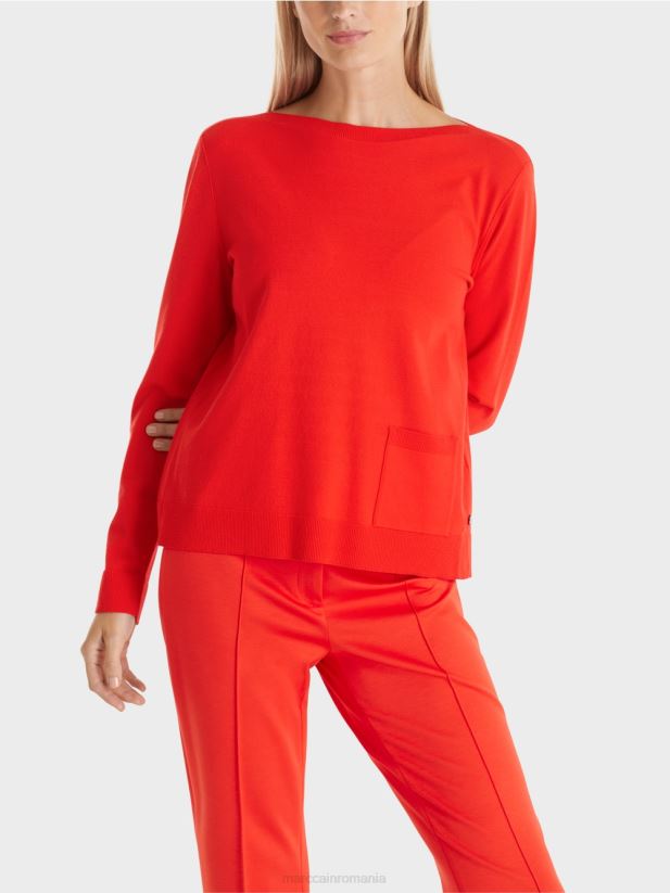 pulover „regândiți împreună”. Marc Cain campari îmbrăcăminte 4826HH1070