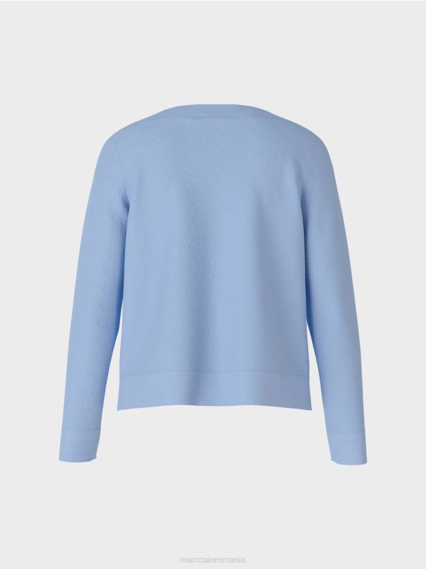 pulover „regândiți împreună”. Marc Cain cer întunecat de vară îmbrăcăminte 4826HH1069