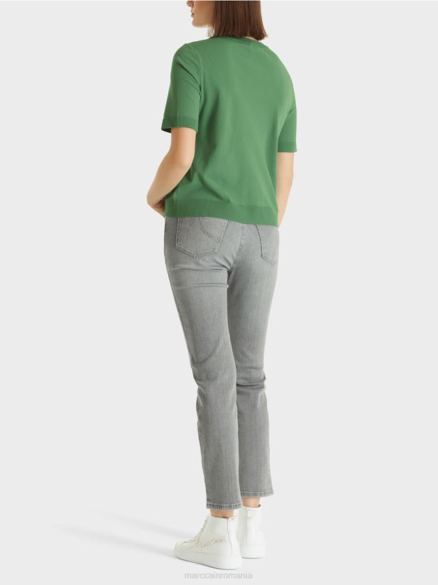 pulover „regândiți împreună”. Marc Cain mușchi verde îmbrăcăminte 4826HH1212