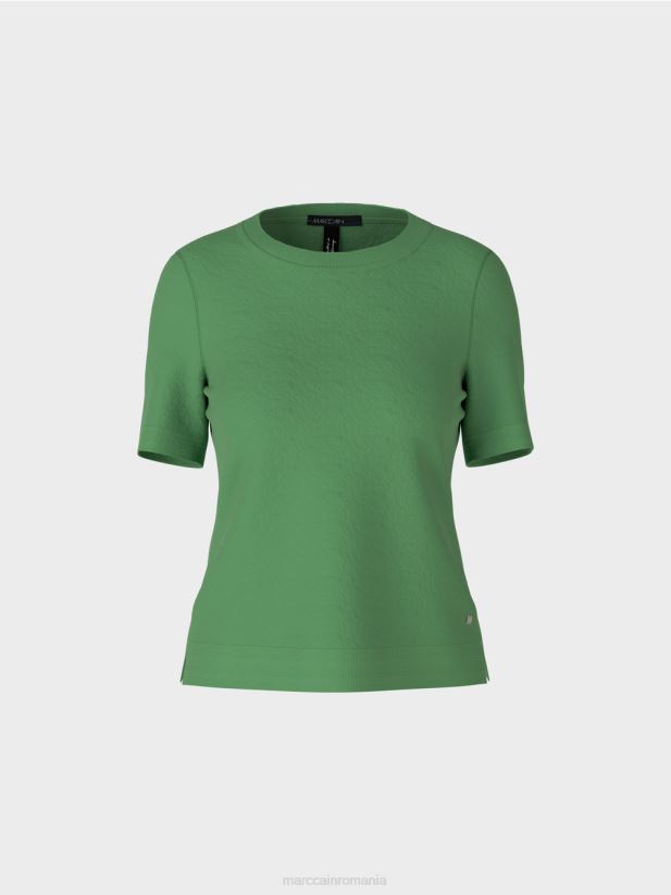 pulover „regândiți împreună”. Marc Cain mușchi verde îmbrăcăminte 4826HH1212