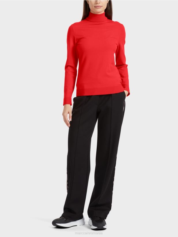 pulover tricotat fin „regândiți împreună”. Marc Cain campari îmbrăcăminte 4826HH1078