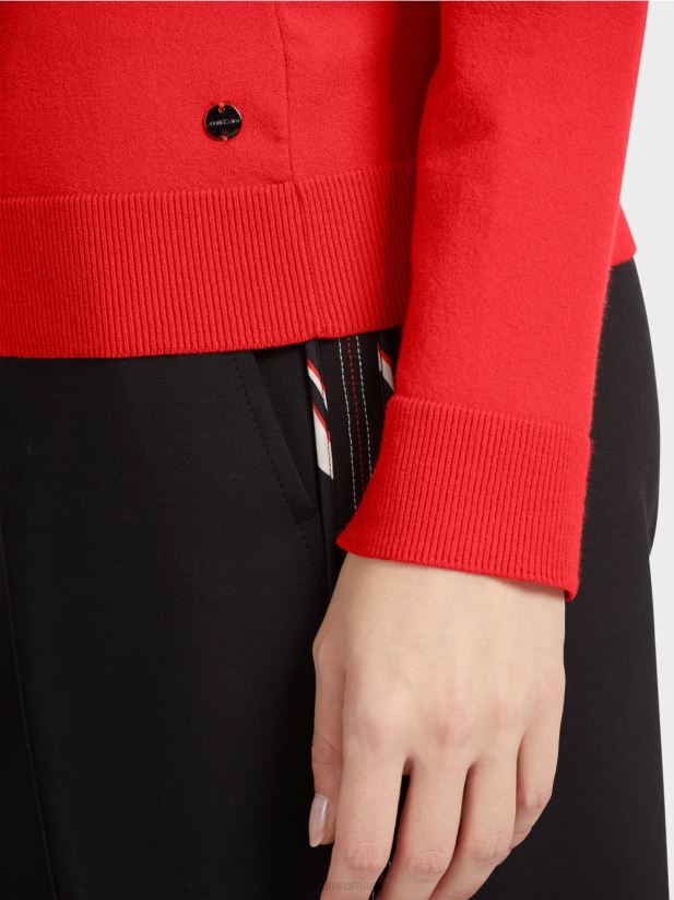 pulover tricotat fin „regândiți împreună”. Marc Cain campari îmbrăcăminte 4826HH1078