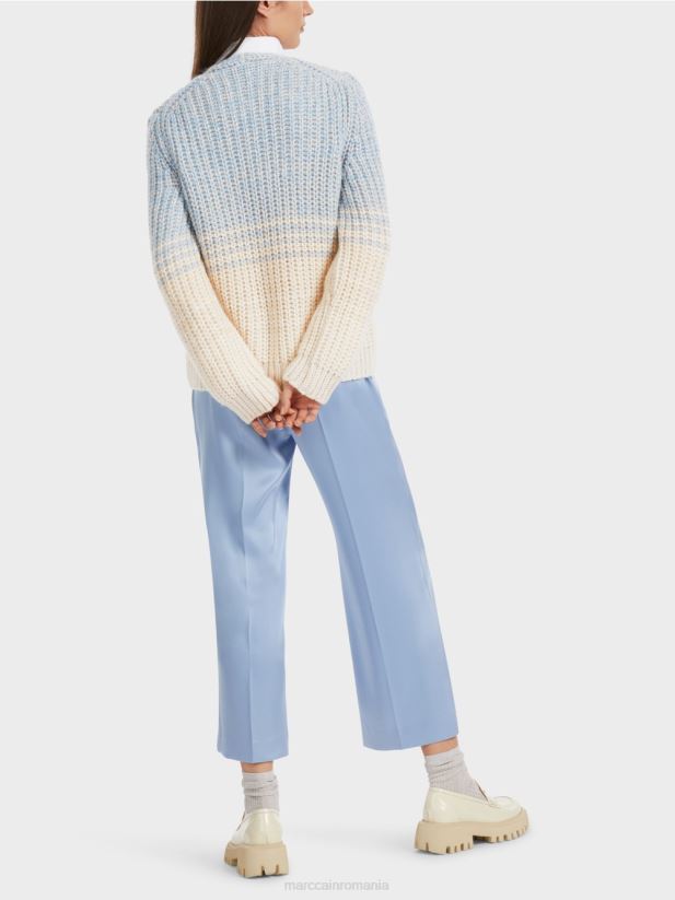 pulover - tricotat in germania Marc Cain cer întunecat de vară îmbrăcăminte 4826HH1083