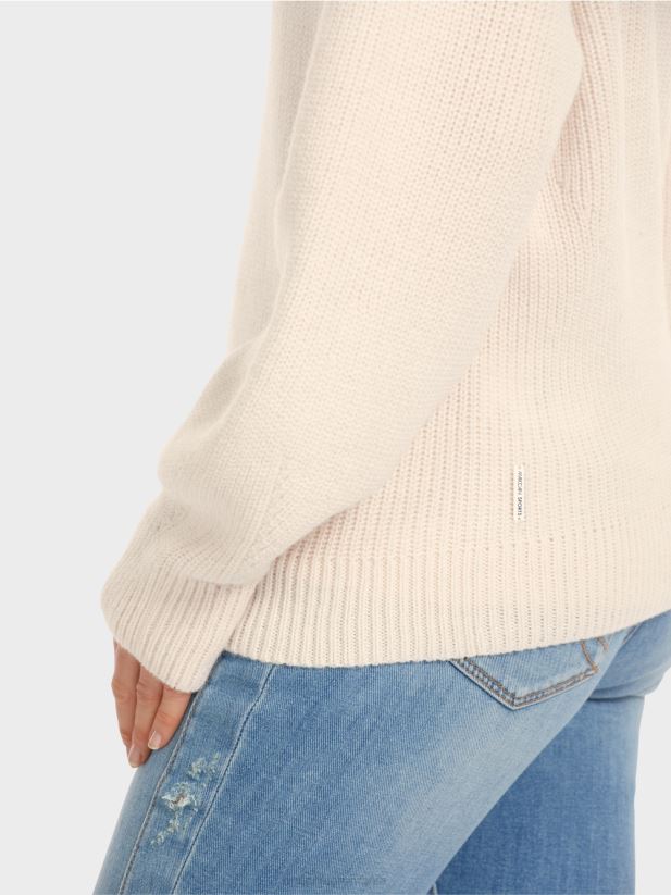 pulover - tricotat in germania Marc Cain floare de migdal îmbrăcăminte 4826HH1065