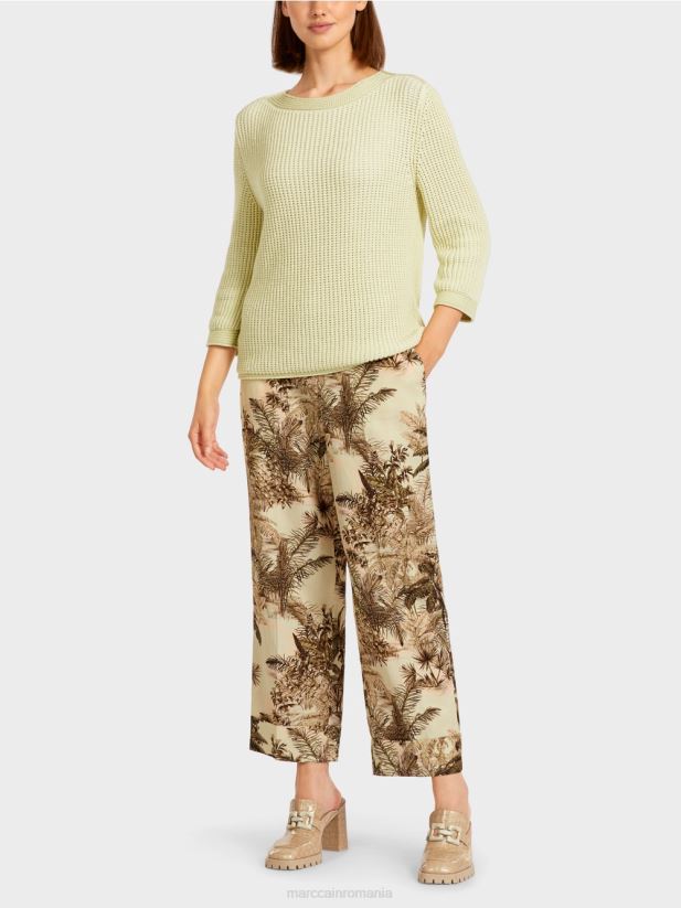 pulover "tricotat in germania" Marc Cain respirație moale îmbrăcăminte 4826HH1161