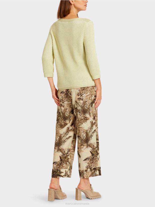 pulover \"tricotat in germania\" Marc Cain respirație moale îmbrăcăminte 4826HH1161