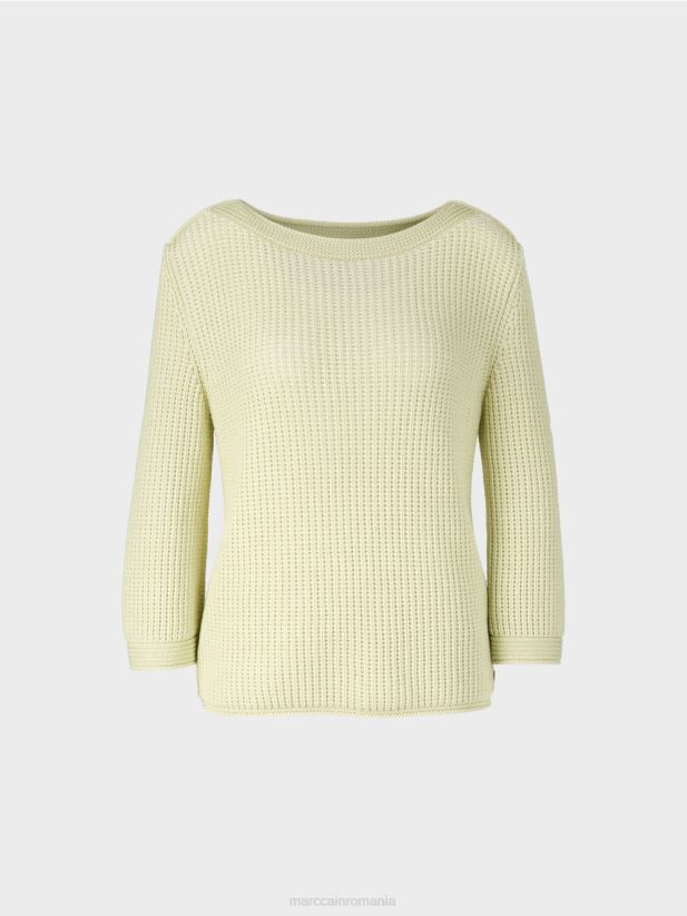 pulover \"tricotat in germania\" Marc Cain respirație moale îmbrăcăminte 4826HH1161