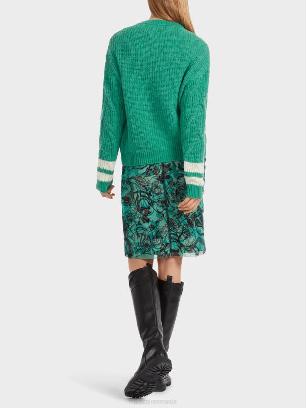 pulover - tricotat in germania Marc Cain smalț îmbrăcăminte 4826HH1060