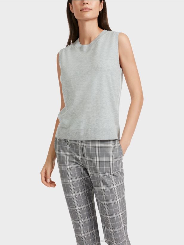 „regândiți împreună” slipover Marc Cain gri argintiu îmbrăcăminte 4826HH1106