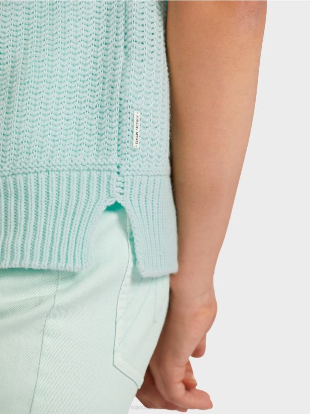 slipover 100% fabricat in germania Marc Cain luminator moale îmbrăcăminte 4826HH1171