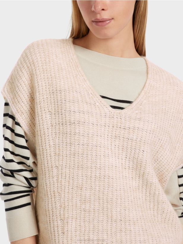 slipover 100% made in germany Marc Cain lapte de migdale îmbrăcăminte 4826HH1053