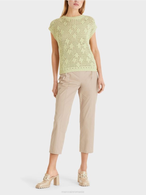 top tricotat fără mâneci Marc Cain respirație moale îmbrăcăminte 4826HH1162