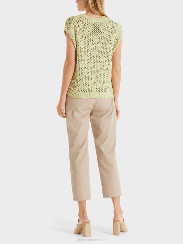 top tricotat fără mâneci Marc Cain respirație moale îmbrăcăminte 4826HH1162