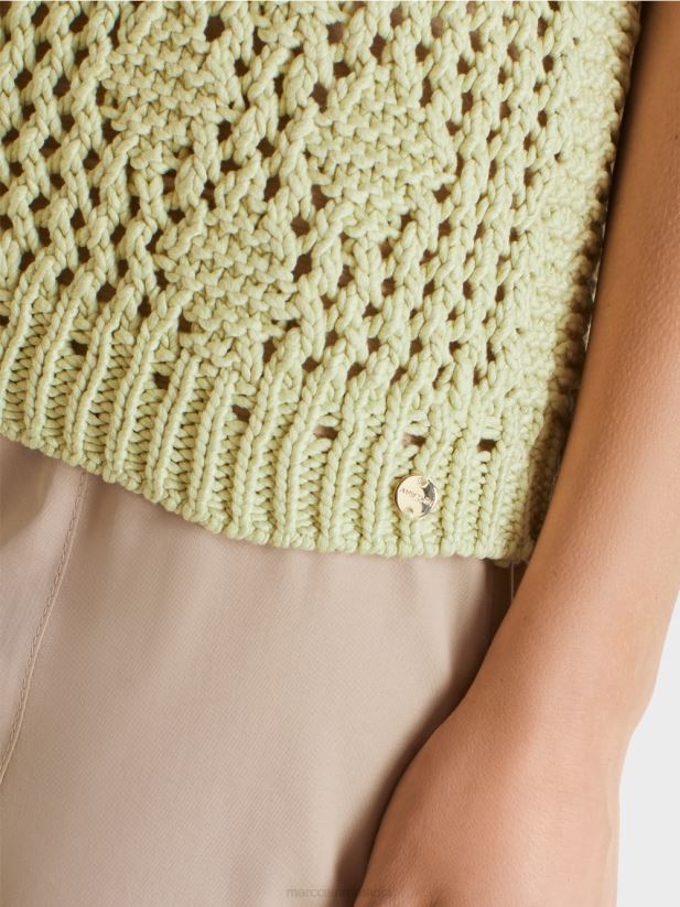 top tricotat fără mâneci Marc Cain respirație moale îmbrăcăminte 4826HH1162