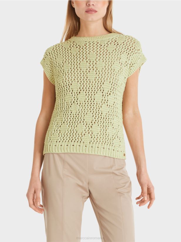 top tricotat fără mâneci Marc Cain respirație moale îmbrăcăminte 4826HH1162