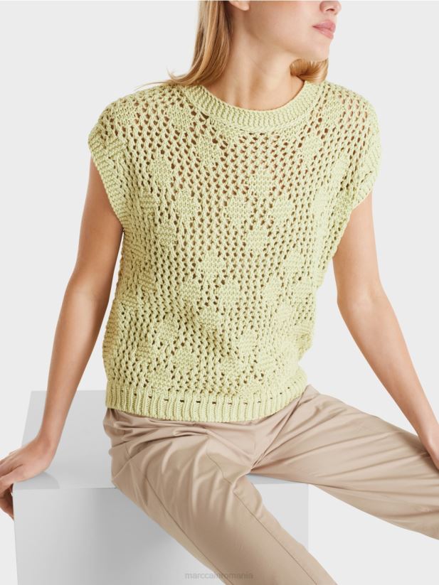 top tricotat fără mâneci Marc Cain respirație moale îmbrăcăminte 4826HH1162