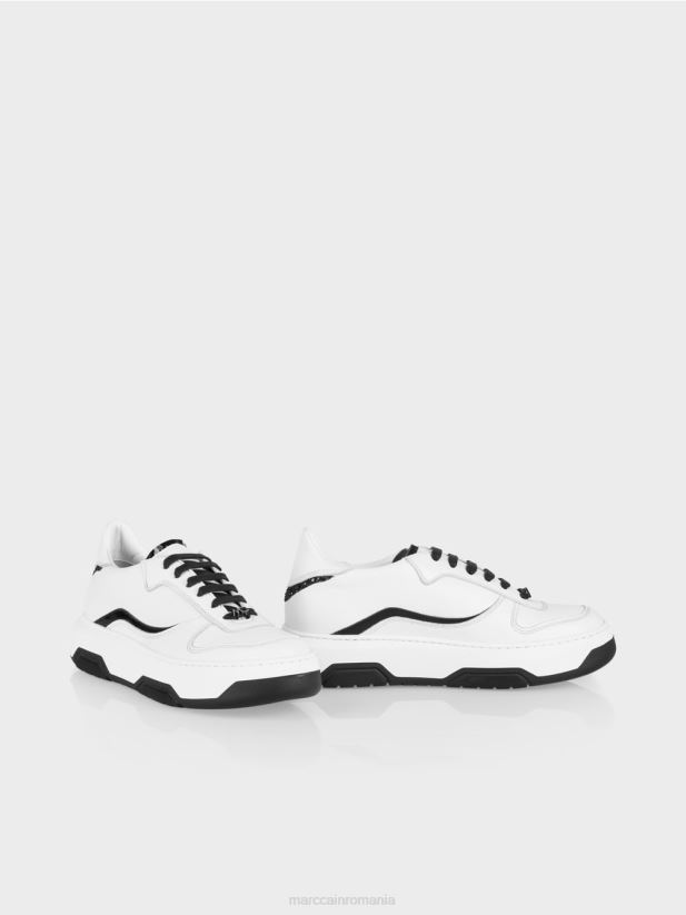 adidași cu detalii strălucitoare Marc Cain negru încălţăminte 4826HH1553