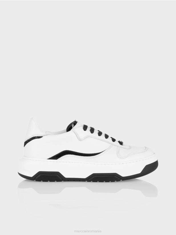 adidași cu detalii strălucitoare Marc Cain negru încălţăminte 4826HH1553