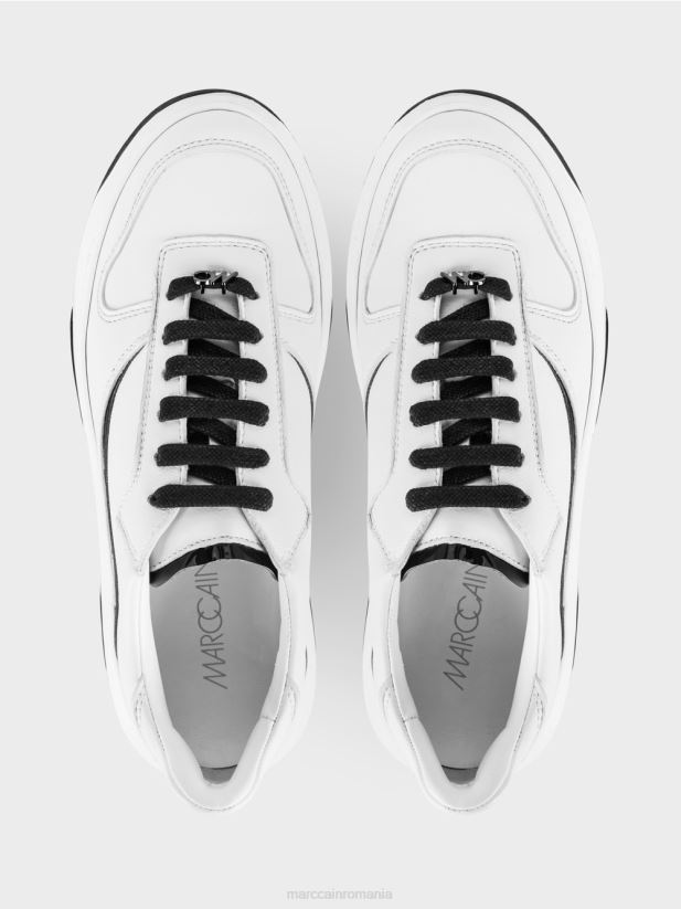 adidași cu detalii strălucitoare Marc Cain negru încălţăminte 4826HH1553