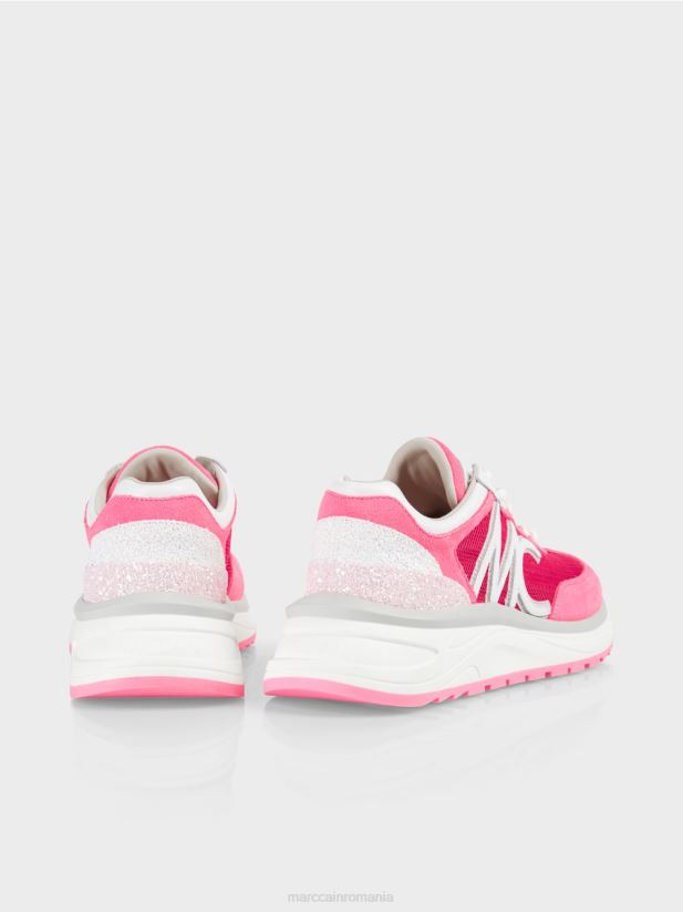 pantofi sport cu inserție din plasă Marc Cain Luciu de buze încălţăminte 4826HH1643